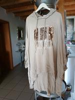 Tredy Longshirt Kapuze Gr.6 beige Druck Metallic ❤️NEU Nordrhein-Westfalen - Viersen Vorschau