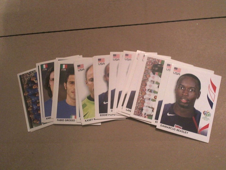 Panini WM 2006 29 Stickerbilder TOP in Berlin