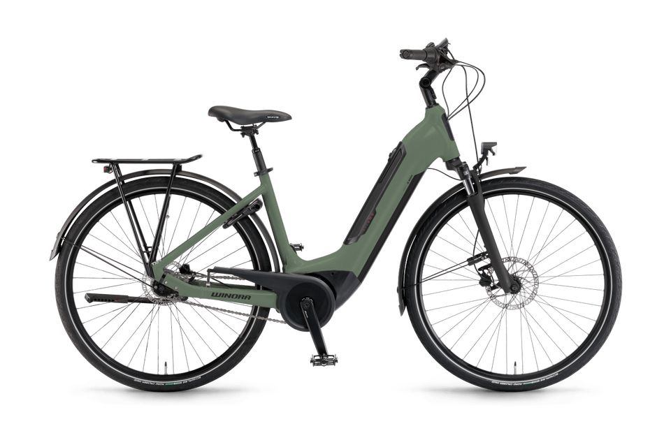 Winora E-Bike / Tria N8f Low bamboogreen matt in Köln