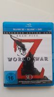 World War Z mit Brad Pitt BluRay 3D + 2D + DVD Extended Cut Rheinland-Pfalz - Dannstadt-Schauernheim Vorschau