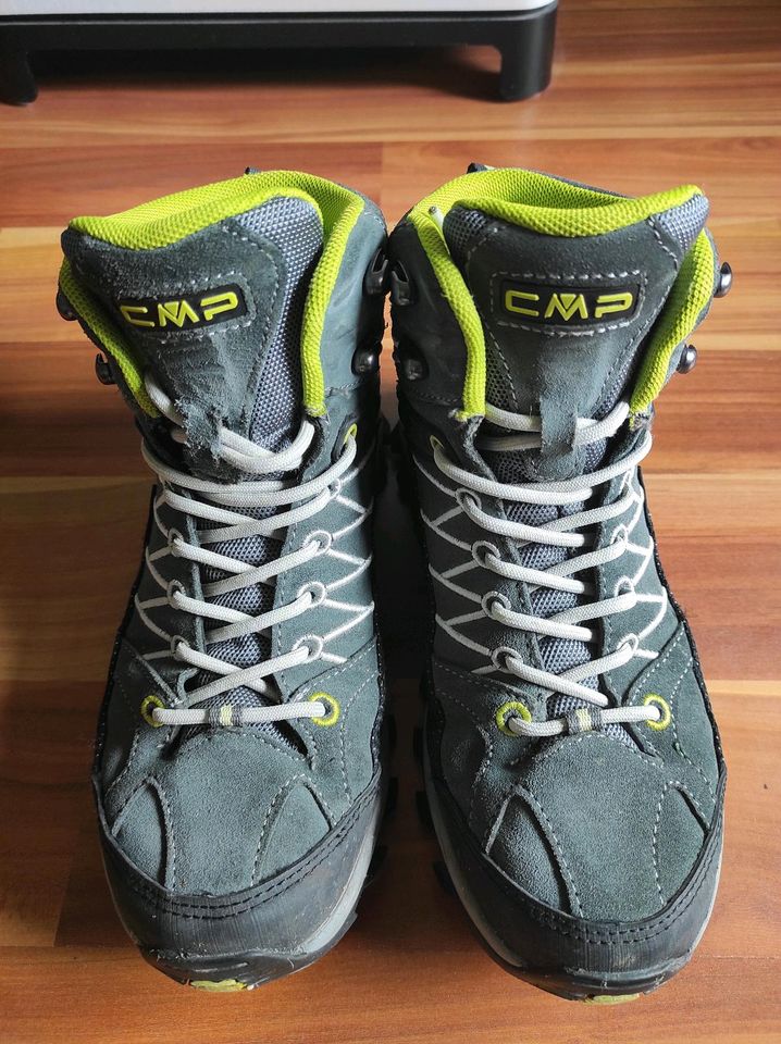 CMP Wanderstiefel Trekkingstiefel Rigel 38 grau neon in Hausham