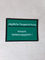 Warnschild DDR aus Kunststoff Thüringen - Wutha-Farnroda Vorschau