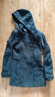 Toller Mantel Jacke dunkelgrau mit Kapuze Größe S / 36 Schwachhausen - Neu Schwachhausen Vorschau