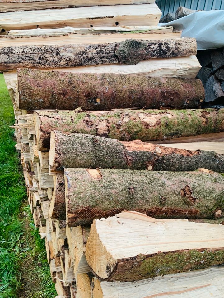 Brennholz, Fichte, Fichtenholz, Holz in Herbstein