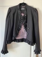 Vintage / Gothic Blazer Lana schwarz nun Gr.S/M (UK10) Nordrhein-Westfalen - Iserlohn Vorschau