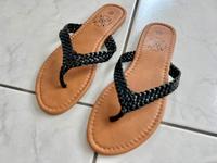 Flip Flops Gr.39 Schwarz Zehentrenner Sandalen Bayern - Würzburg Vorschau