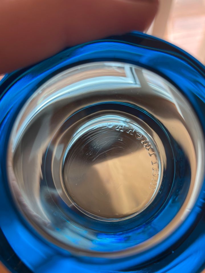 Iittala Kivi Kerzenhalter, Teelichter Turquoise blue in Remagen