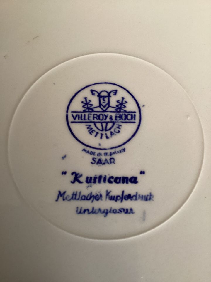 Rusticana blau Kuchenplatte von Villeroy&Boch in Birresborn