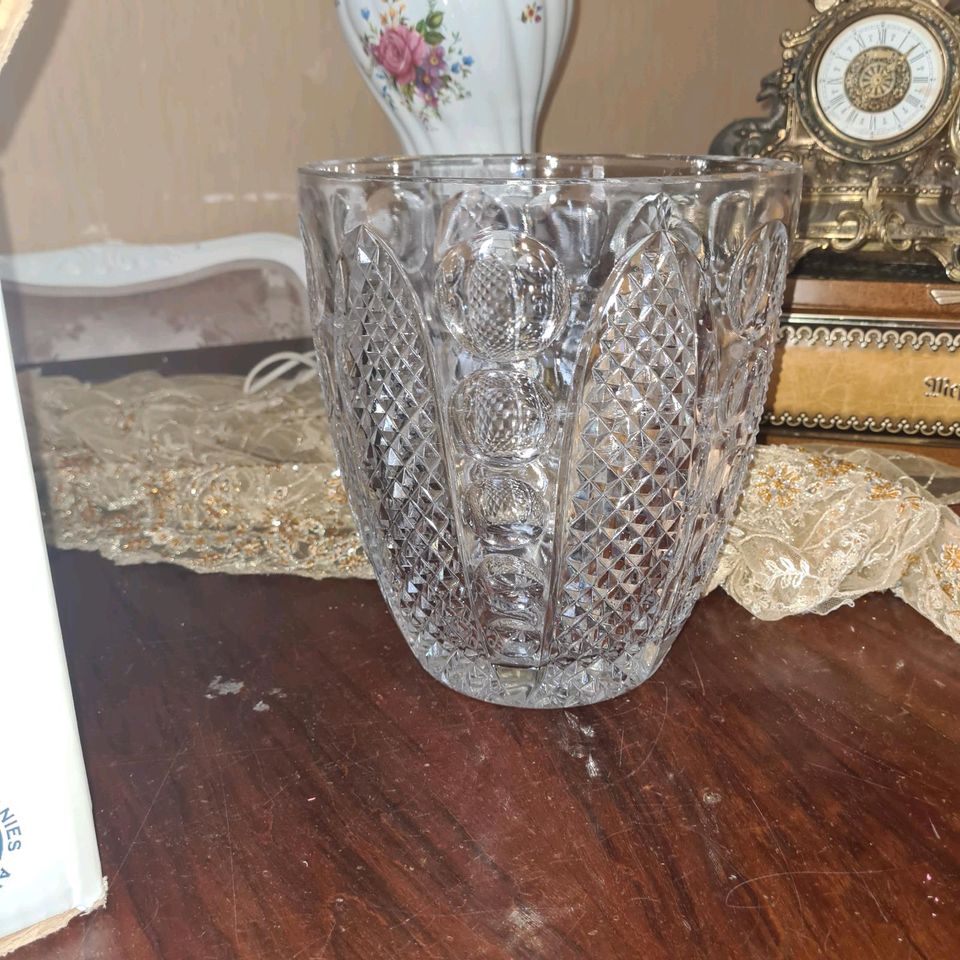 Kristall bleikristall vase xxl blumenvase eisglas in Sassenberg