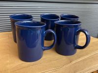 Blaue große Tassen Kaffeetassen Haferl Kaffeebecher Tee Kakao Mil Nordrhein-Westfalen - Bergheim Vorschau