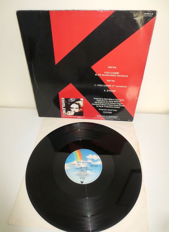 Schallplatten Vinyl Kim Wilde you came , 1988 in Lindau