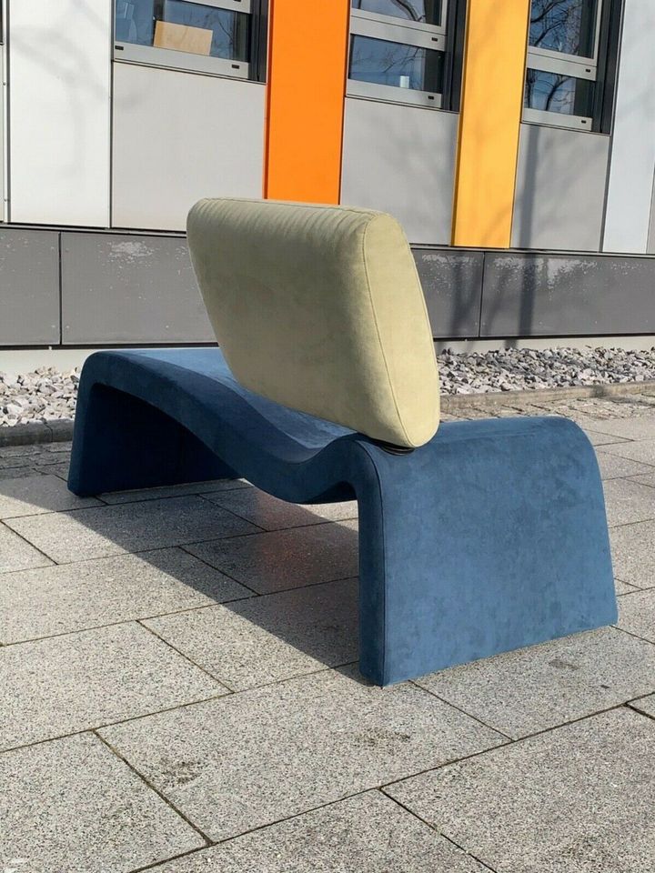 COR Design Liege / Sitzmöbel zweifarbig Alcantara dunkelblau-hell in Dortmund