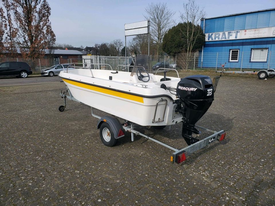 Ryds 430GT 25PS 4Takt EFI Angelboot Konsolenboot Sportboot in Elmshorn