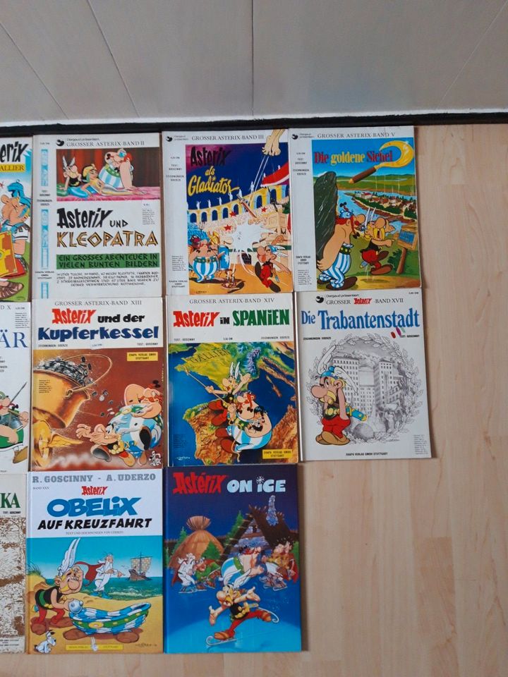 Asterix Comics *** vintage 1968-1975 und 1996 *** 11 Bände in Birstein