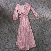 Sommer-Maxikleid rosé/Leomuster Baden-Württemberg - Freiburg im Breisgau Vorschau