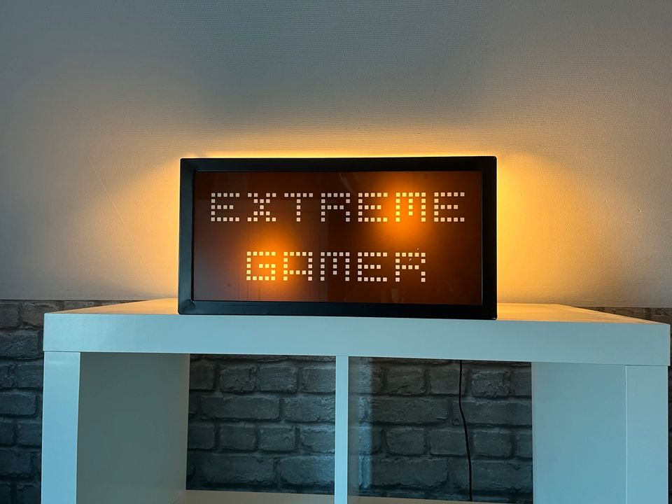 Lampe Extreme Gamer Jugendzimmer in Eime