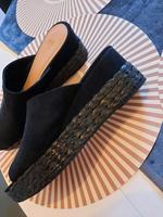 Pantoletten sommerschuhe schwarz h& m neu ❤️ Wandsbek - Hamburg Jenfeld Vorschau