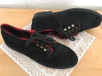 Halbschuhe Gr.37, echt Wildleder/Italy schwarz, ungetragen Thüringen - Erfurt Vorschau