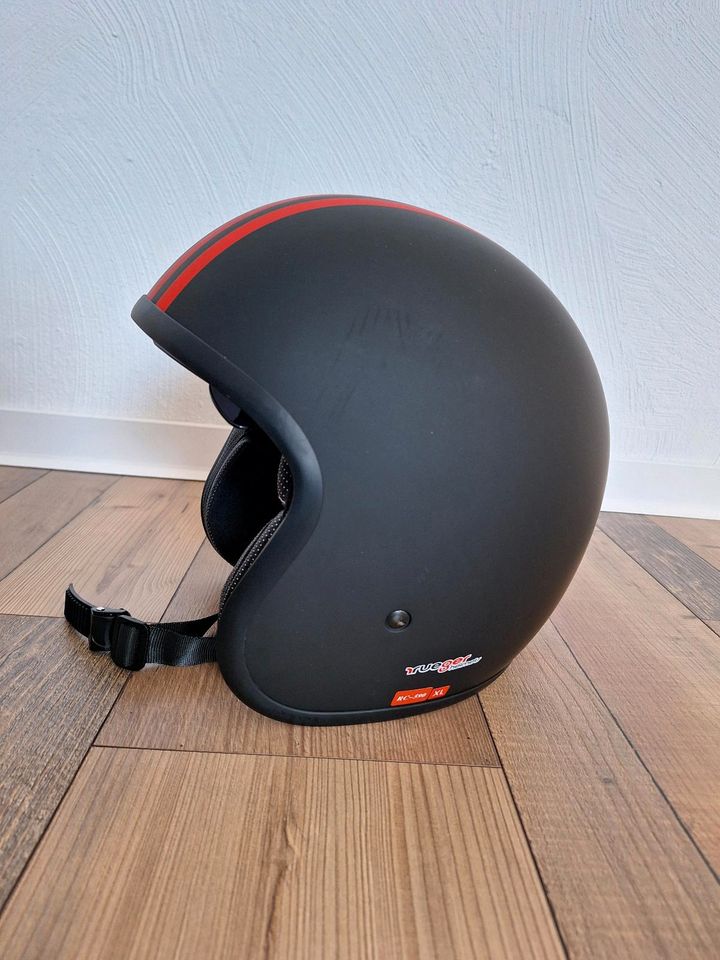 Motorrad Helm Halbschale XL ***NEU*** in Kirchhundem