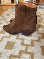 Cowboy Boots Wildleder 39 dunkelbraun Dresden - Bühlau/Weißer Hirsch Vorschau