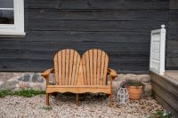 Massiver 2-Sitzer Relaxstuhl Relaxsessel Holz Gartenstuhl Sitzstuhl Gartenmöbel Schwungliege Relaxliege Loungesessel Gartenbank Sitzbank Holzbank Parkbank 4560006 Westerwaldkreis - Hahn am See Vorschau