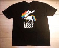 T-Shirt Einhorn Pirat NAGELNEU Girlie Shirt XL und L und XXL Baden-Württemberg - Remshalden Vorschau