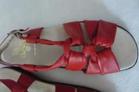 BÄR exklusive Damen Sandalen Leder rot neuwertig 7,5 - 41,5 Nordrhein-Westfalen - Herten Vorschau