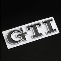 GTI Emblem Logo Schriftzug Buchstaben schwarz Heck hinten Tuning Bonn - Hardthöhe Vorschau