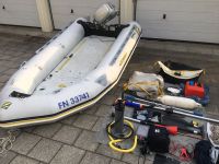 Zodiac 3,80m Motorboot Schlauchboot Honda 20Ps Bodenseezulassung Baden-Württemberg - Friedrichshafen Vorschau