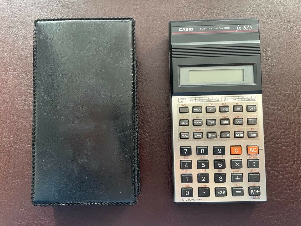 Casio Scientific Taschenrechner fx-82B Retro aus 1987 in  Nordrhein-Westfalen - Oberhausen | eBay Kleinanzeigen ist jetzt  Kleinanzeigen