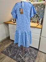 Kleid Ballonarm Lochmuster Gr. M Pieces hellblau Neu Lochmuster Bayern - Burgau Vorschau