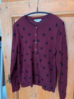 Boden Strickjacke Gr. M 38/40 Bordeaux rot blau pink weiß Hamburg Barmbek - Hamburg Barmbek-Süd  Vorschau