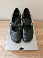 Schwarze Lederschuhe von Gabor Gr. 4 mit Riemchen Rheinland-Pfalz - Hilgert Vorschau