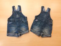 2er Set kurze Jeans Latzhosen Gr.62 Niedersachsen - Barsinghausen Vorschau