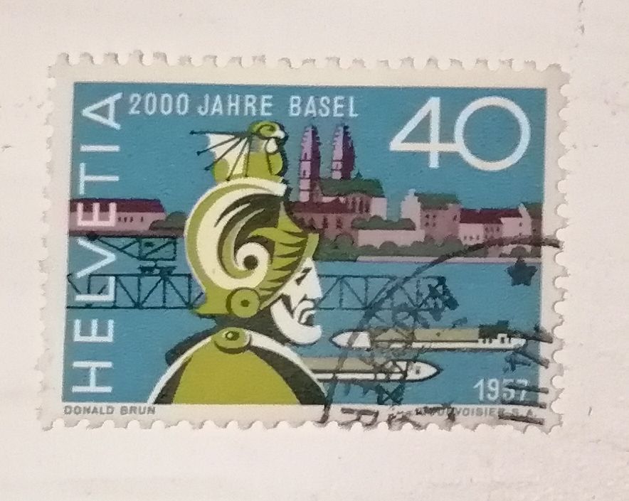 52 verschiedene alte Briefmarken Schweiz in Kirchham