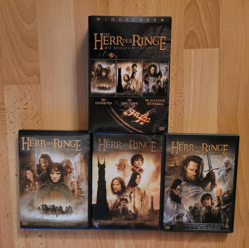 Herr der Ringe Trilogie DVDs in Ingoldingen