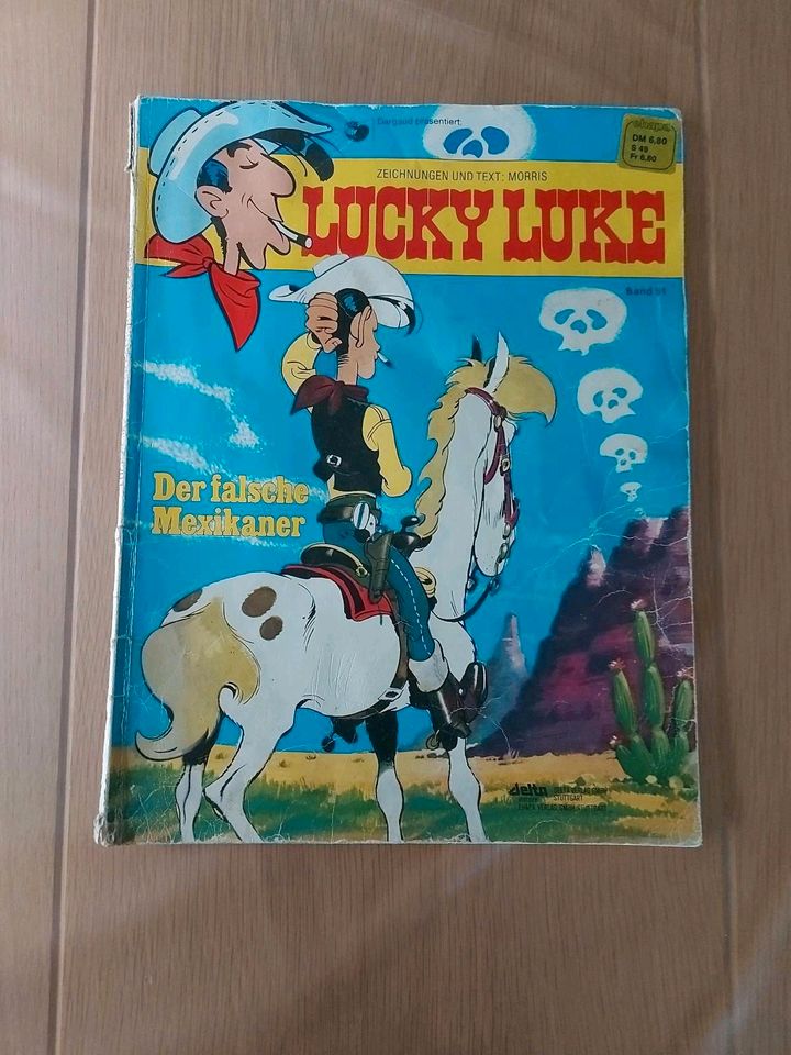 7x Lucky Luke in Breuberg