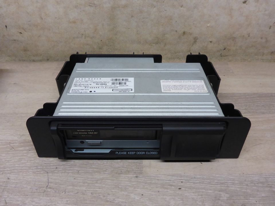 6 Disk CD Wechsler XQE500202 RANGE ROVER III (L322) in Mühlacker