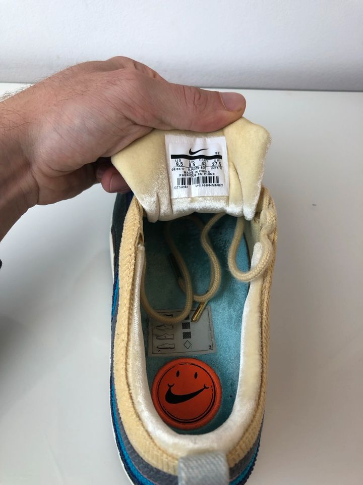 Nike Air Max 1/97 Sean Wotherspoon US 9.5/ EU 43 in Dortmund