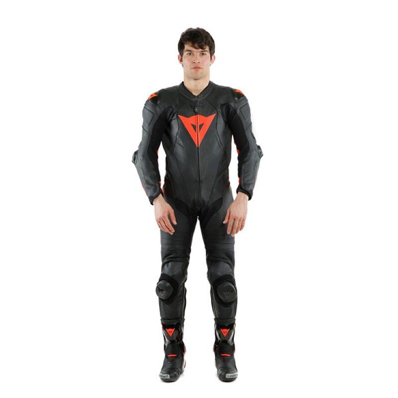 Dainese Laguna Seca 5 Perf. Kombi 1Pc schwarz rot NEU statt 1399€ in München