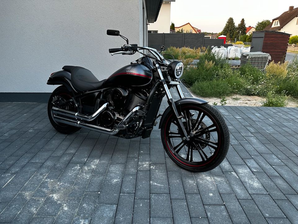 Kawasaki VN 900 Custom A2 Führerschein Bobber in Zahna-Elster