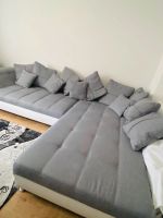 XL Couch L Sofa Ecksofa Sitzgarnitur Grau  mit Kissen Hessen - Alsfeld Vorschau