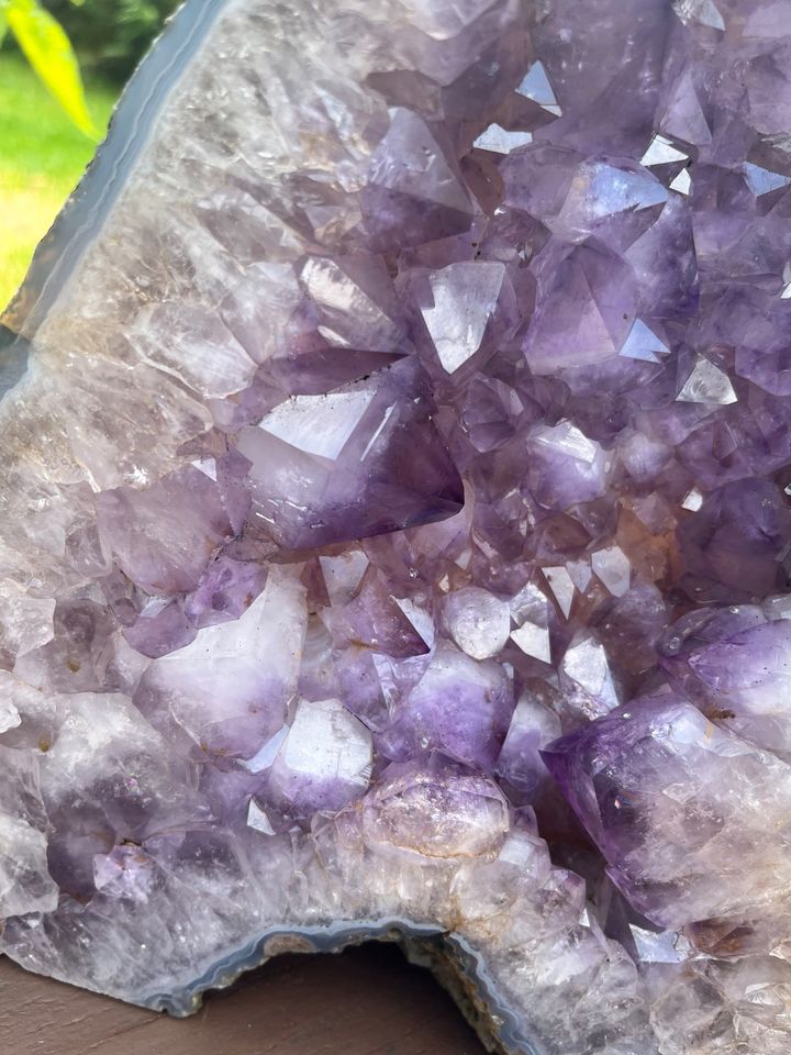 Amethystdruse, Amethyst Druse in Nidda