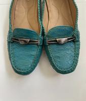 Geox Slipper Mokassins Loafer türkis Gr. 37 Bayern - Mainaschaff Vorschau