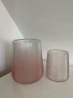 Zwei Vasen rosa Deko Dekoration Vase Topf Rheinland-Pfalz - Maßweiler Vorschau