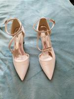 Braut Schuhe Satin weiß Bayern - Viechtach Vorschau