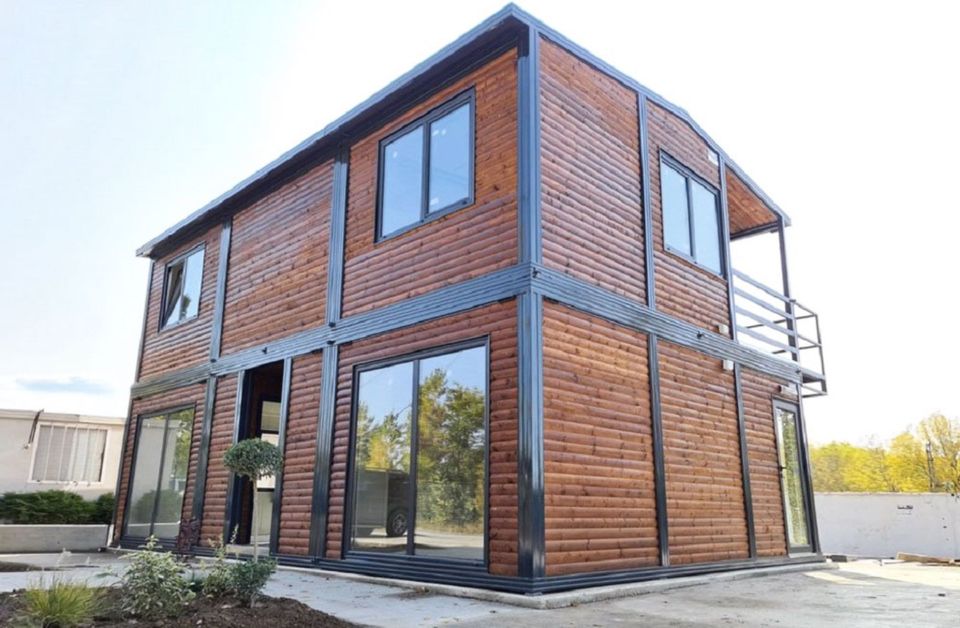 Mobilheim Modulhaus 2. Ebene Bürocontainer Lagerhaus Lagerhalle in Frankfurt am Main