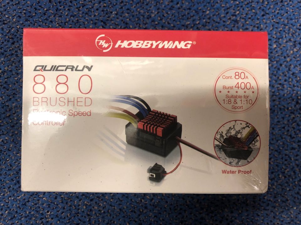 Hobbywing Quicrun Regler 880 Brushed in Bamberg