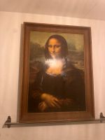 Gemälde Mona Lisa Leonardo Da Vinci eingerahmt Antik Vintage Düsseldorf - Oberkassel Vorschau