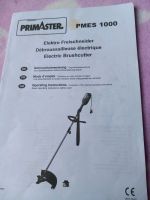 Primaster Elektro Freischneider PMES 1000 defekt Rheinland-Pfalz - Idar-Oberstein Vorschau